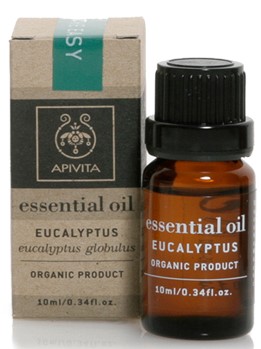 APIVITA Βιολογικό Αιθέριο Έλαιο με Ευκάλυπτο, 10ml