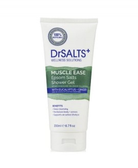 DrSalts Muscle Ease  Eucalyptus & Ginger  Shower Gel Αφρολουτρο  200ml