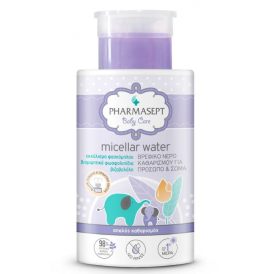 PHARMASEPT  Baby Care Micellar Water Βρεφικό Νερό Καθαρισμού για Πρόσωπο & Σώμα 300ml