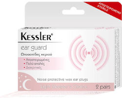 Kessler Ear Guard Light Sleepers choice  Ωτοασπίδες Κεριού 2 ζευγαρια