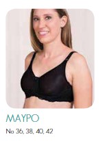 TRULIFE Στηθοδεσμος Amelia χρωμα μαυρο SKU 4028