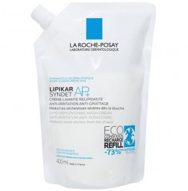 La Roche Posay Lipikar Syndet AP+ Refill Κρεμώδες Αφρόλουτρο για το Ξηρό Δέρμα με Τάση Ατοπίας, 400ml