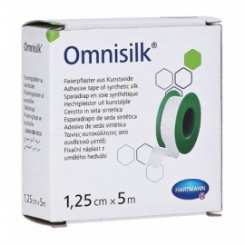 HARTMANN Omnisilk Λευκή Μεταξωτή Ταινία Στερέωσης 1.25cmx5m 1τμχ