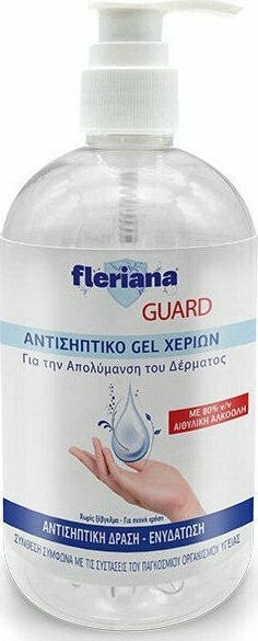 POWER HEALTH  Fleriana Guard Antiseptic Hand Gel with 80% v / v Ethyl Alcohol, 500ml