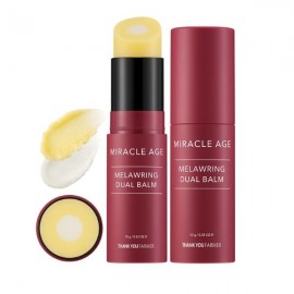 Thank You Farmer Miracle Age Melawring Dual Balm Τοπικής Εφαρμογής για Ρυτίδες & Υπερμελάγχρωση, 10g