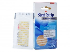 3M  Steri-Strip 75x6mm Αυτοκόλλητα Επιθέματα 12τμχ