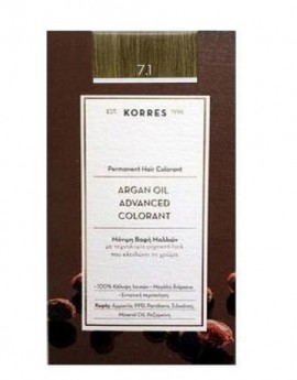 Korres Argan Oil ageless  Colorant N 7.1 Ξανθό Σαντρε