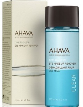 AHAVA Time To Clear Eye Make-up Remover, Καθαριστικό Ματιών Για Επίμονο & Αδιάβροχο Μακιγιάζ, 125ml SKU 151301