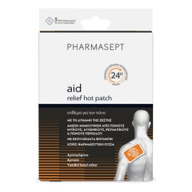 PHARMASEPT  Aid Relief Hot Patch Θερμαντικά Έμπλαστρα 5τμχ