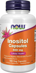 NOW Inositol 500 mg Bιταμινη Β Ινοσιτολη  100 Capsules