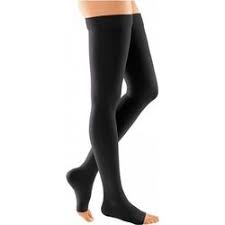 MEDI MEDIVEN duomed  Κάλτσες Ριζομηρίου Ανοιχτά Δάχτυλα Κλάση 1  Χρώμα Μαύρο SKU  CCL1