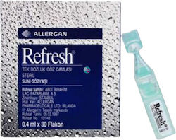 ALLERGAN Refresh Λιπαντικές Οφθαλμικές Σταγόνες 30 x 0.4ml