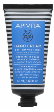 APIVITA  Hand Cream Κρέμα Χεριών για Ξηρά-Σκασμένα με Βάλσαμο και Βιολογικό Κερί 50ml