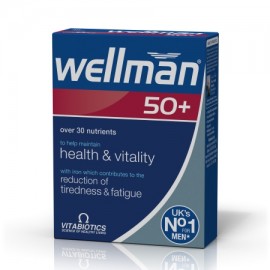VITABIOTICS WELLMAN 50+, Συμπλήρωμα Διατροφής για άνδρες άνω των 50 ετών