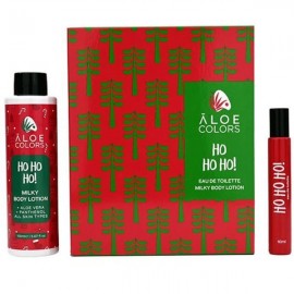 Aloe Colors Set  Ho Ho Ho  Σετ Δώρου με Ho Ho Ho Milky Body Lotion Κρέμα Σώματος, 150ml & Ho Ho Ho Eau De Toilette Άρωμα, 10ml