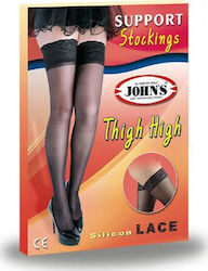JOHNS Thighj High Lace Καλτσες ριζομηριου 70 DEN με δαντελα  15-18 mmHg LAMA SKU 214590