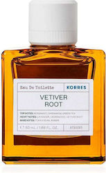 Korres Vetiver Root Eau de Toilette for women and men Αρωμα για γυναικες και ανδρες 50ml