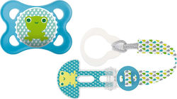 MAM Clip it & Original Πιπιλα σιλικονης και κλιπ πιπιλας 0+ m 2 τμχ SKU 314S