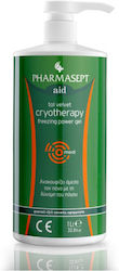 PHARMASEPT Aid Cryotherapy Freezing Power Gel Ψυκτικό Τοπικό Αναλγητικό Τζελ με Εκχυλίσματα Βοτάνων 1lt