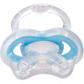 Nuby First Teether 0+m Μπλέ Μασητικο σε σχημα δοντιων Μπλε  1 τμχ SKU 618
