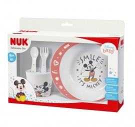 Nuk Disney Mickey Mouse Παιδικό Σετ Φαγητού 9m+, 1σετ