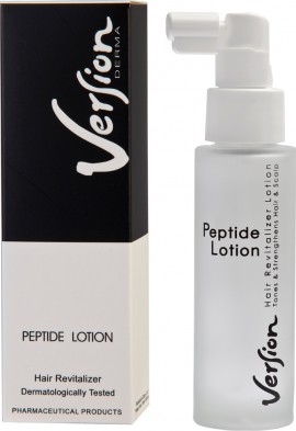 VERSION Peptide Lotion Αναζωογονητική λοσιόν ελάττωσης της τριχόπτωσης και αποκατάστασης της τριχοφυΐας. 50ml
