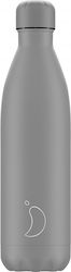 CHILLYS  Monochrome Μπουκάλι Θερμός Matte Grey 500ml