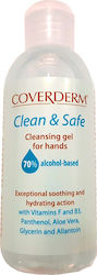 COVERDERM Clean & Safe, Αντισηπτικό Gel Χεριών με Aloe Vera - 100ml