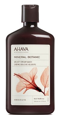 AHAVA  Mineral Botanic Cream Wash - Hibiscus & Fig, Αφρόλουτρο Με Άρωμα Ιβίσκου & Σύκου, 500ml SKU 3433
