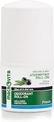 MACROVITA Deodorant Roll-on Fresh Olive Oil & Aloe Vera Αποσμητικό Roll-on 50ml
