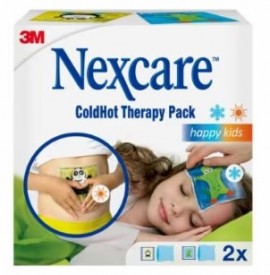 3M NEXCARE Cold Hot Happy Kids Παγοκύστη / Θερμοφόρα 11 cm x 12 cm ,2 τμχ