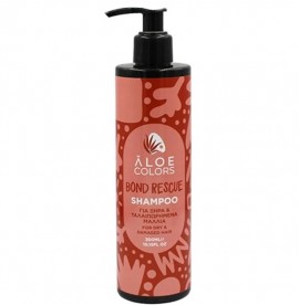 Aloe Colors Bond Rescue Σαμπουάν για Ξηρά & Ταλαιπωρημένα Μαλλιά, 300ml