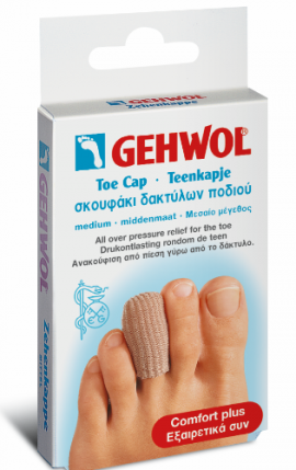 GEHWOL Toe Cap Σκουφάκι δακτύλων ποδιού για Μεσαίο Δαχτυλο  1 τμχ SCU 1126805