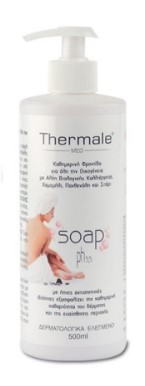 Thermale Med Soap PH5.5 Καθημερινή φροντίδα για όλη την οικογένεια ,Με ήπιες αντισηπτικές ιδιότητες 1000ml