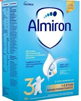 Nutricia Almiron 3 , Σκονη γαλακτος για νήπια 1-2 ετών, 600 gr