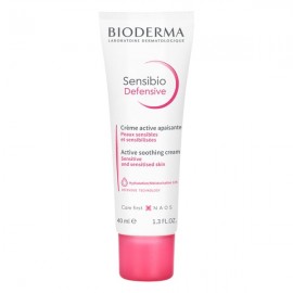 BIODERMA Sensibio Defensive Καταπραϋντική Κρέμα για Ενίσχυση της Αυτοάμυνας της Ευαίσθητης Επιδερμίδας από τους Ρύπους, 40ml