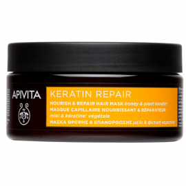 APIVITA Keratin Repair Nourish & Repair Hair Mask Μάσκα Θρέψης & Επανόρθωσης, 200ml