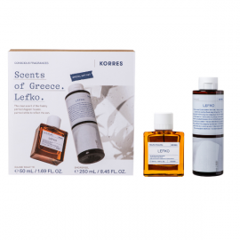 Korres Lefko Special Gift Set με Eau de Toilette Lefko Άρωμα, 50ml & Shower Gel Αφρόλουτρο Σώματος, 250ml