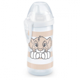NUK First Choice Kiddy Cup Lion King  Εκπαιδευτικό Μπιμπερό  12m+ 300ml Εκρου SKU 421