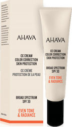 AHAVA Even Tone & Radiance CC Cream Color & Skin Protection SPF30 30ml SKU 159925