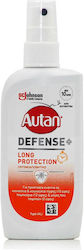 Autan Defense+  Long Protection Εντομοαπωθητική Λοσιόν σε Spray Κατάλληλη για Παιδιά 100ml