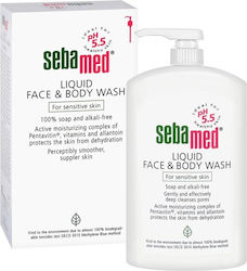 SEBAMED Liquid face and body wash Υγρό Καθαρισμού για το Πρόσωπο & το Σώμα 1000 ml