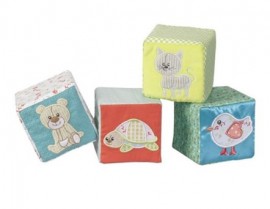 SOPHIE LA GIRAFE Cubes deveil  Υφασμάτινοι Κύβοι  6+m  SKU 230763