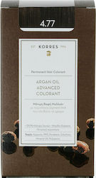 Korres Argan Oil Advanced Colorant Ν 4.77 Σκούρο Σοκολατί