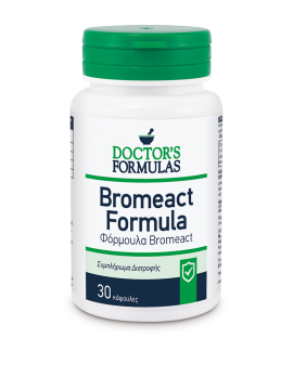 Doctors Formulas BROMEACT φόρμουλα αντιφλεγμονώδης 30 κάψουλες
