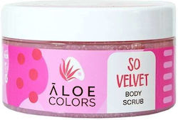 Aloe Colors So Velvet Body Scrub Σώματος 200ml