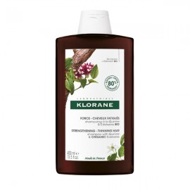 Klorane Force Shampoo Anti-Hair Loss with Quinine & Organic Edelweiss Δυναμωτικό Σαμπουάν κατά της Τριχόπτωσης με Εκχύλισμα Κινίνης & Βιολογικό Εντελβάις, 400ml