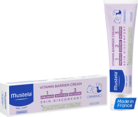 Mustela  Vitamin Barrier Cream Κρέμα Αλλαγής Πάνας, 50ml