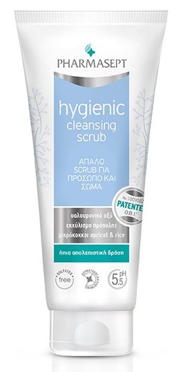 PHARMASEPT Hygienic Cleansing Scrub Απαλό Scrub Καθαρισμού για Πρόσωπο & Σώμα 200ml