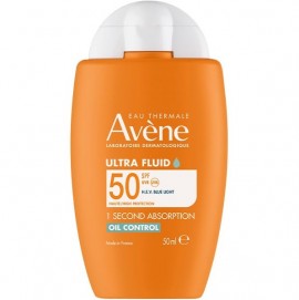 Avene Ultra Fluid Οil Control SPF50 Λεπτόρρευστο Αντηλιακό Προσώπου για Ματ Αποτέλεσμα, 50ml